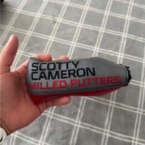 Scotty Cameron Gray and Red Putter Cover